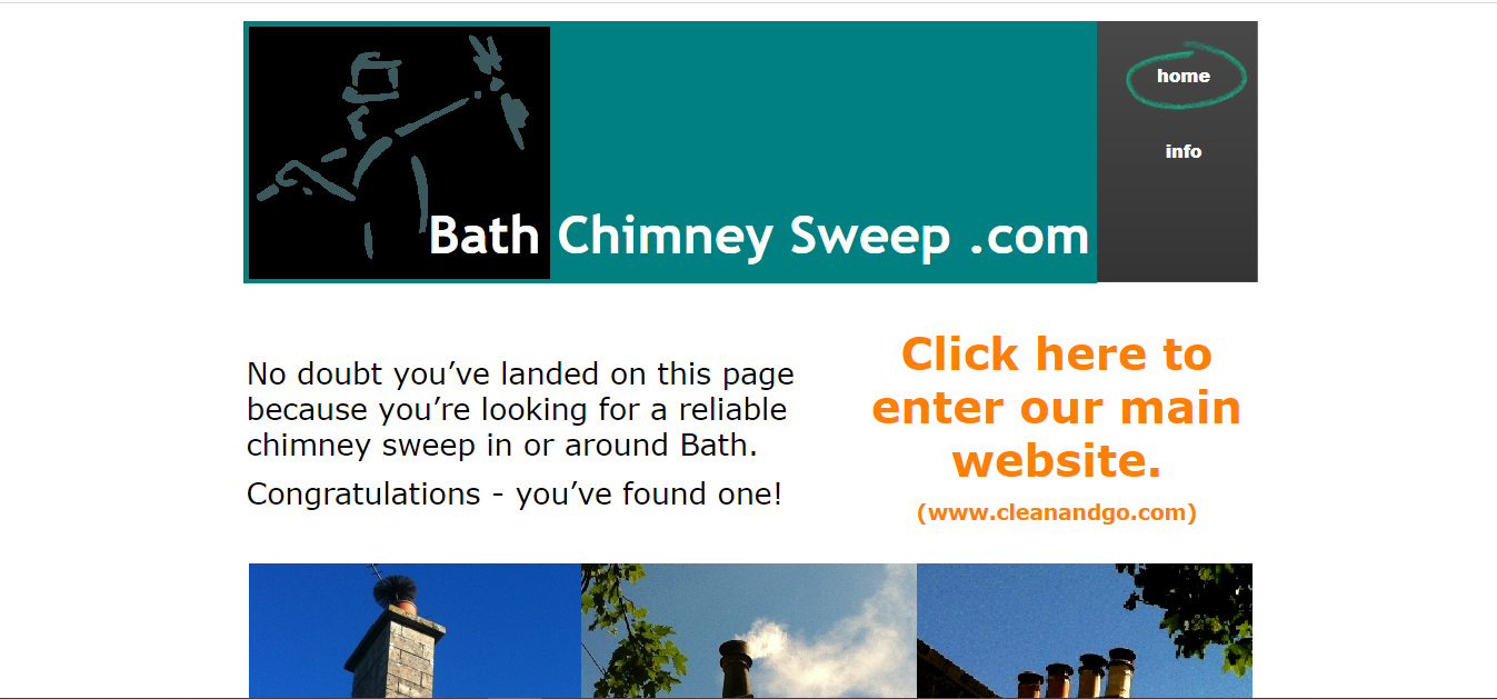 Bath Chimney Sweep Website