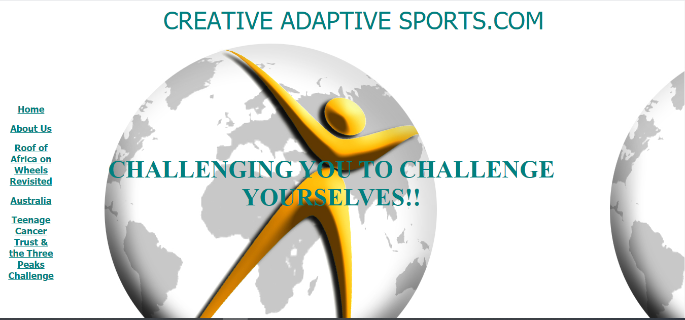 Creative Adaptive Sports Website